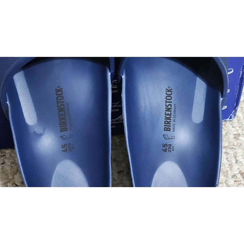 Birkenstock Barbados EVA 45  Men’s Size 12 Navy Slides Sandles Shoes